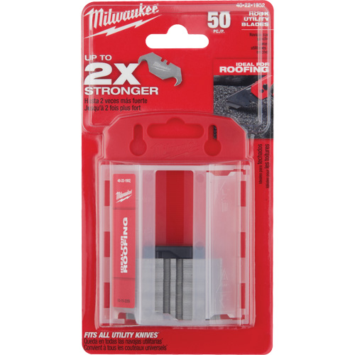 Hook Utility Knife Blades with Dispenser, Single Style Seaboard Timber Mart