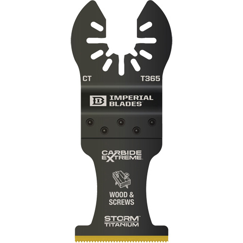 Lame en titane pour mat&eacute;riaux multiples Carbide Extreme Storm One Fit Seaboard Timber Mart