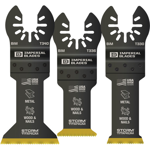 One Fit Storm Titanium Metal & Wood Blade Pack Seaboard Timber Mart