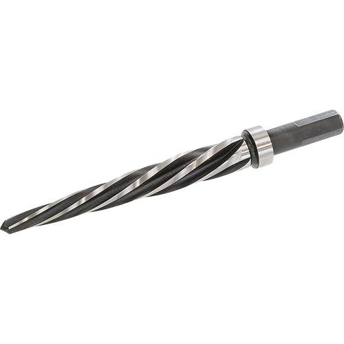 Al&eacute;soir, 3/4" Al&eacute;soir, Cannelure Spirale, Acier rapide, Tige 3 m&eacute;plats Seaboard Timber Mart