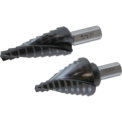Foret &eacute;tag&eacute; Multi-Step, 1/4" - 1", Titane Seaboard Timber Mart