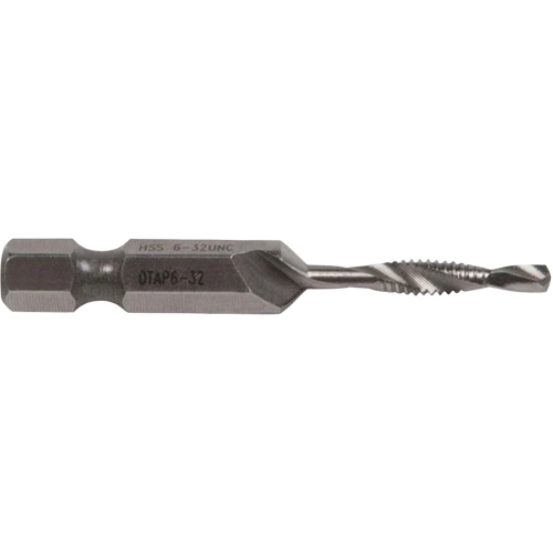 Drill/Tap Bit, #6, High Speed Steel Seaboard Timber Mart