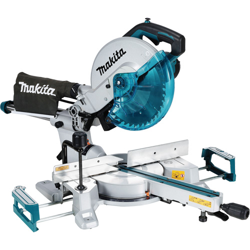 Sliding Compound Mitre Saw with LED Cut Line, 10", 13.1 A Seaboard Timber Mart