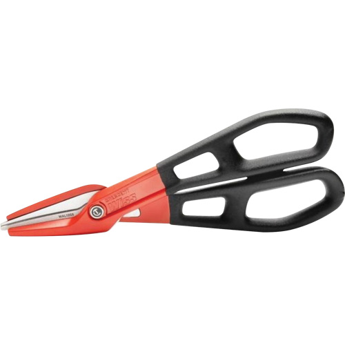 13" Serrated Aluminum Tinner Snip with Dipped Handle, 3" Cut Length, Straight Cut Seaboard Timber Mart