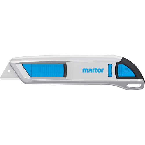 Secunorm 500 Retractable Safety Knife with Rounded Tip Blade, 17 mm Seaboard Timber Mart