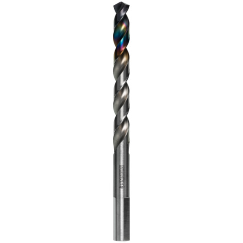 Metal Demon Drill Bit for Mild, Hardened and Stainless Steels, 21/64", 3" Flute, 130° Point Seaboard Timber Mart