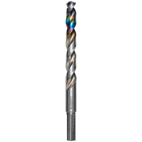 Metal Demon Drill Bit for Mild, Hardened and Stainless Steels, 25/64", 3-2/5" Flute, 130° Point Seaboard Timber Mart