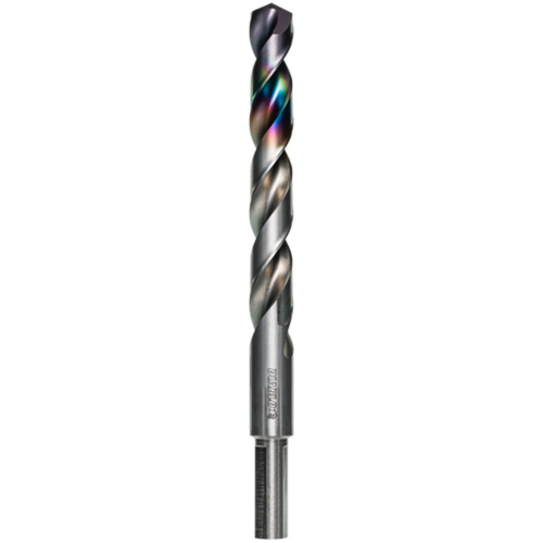 Metal Demon Drill Bit for Mild, Hardened and Stainless Steels, 31/64", 4" Flute, 130° Point Seaboard Timber Mart