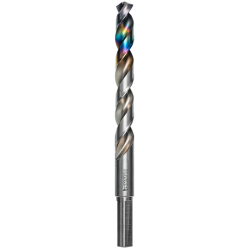 Metal Demon Drill Bit for Mild, Hardened and Stainless Steels, 7/16", 3-7/10" Flute, 130° Point Seaboard Timber Mart