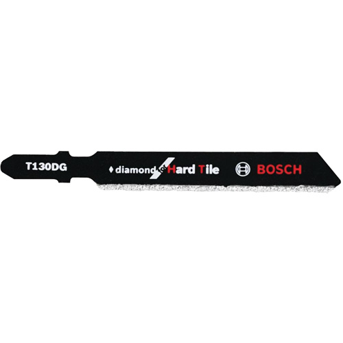 Jigsaw Blade for Hard Tile, Diamond, T-Shank, 3-1/4" L, 30 TPI Seaboard Timber Mart