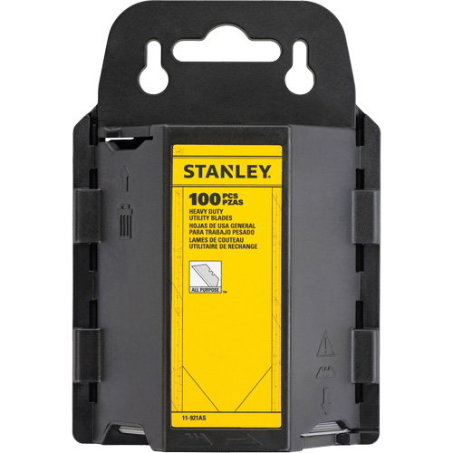 Heavy-Duty Utility Blades with Dispenser, Single Style Seaboard Timber Mart