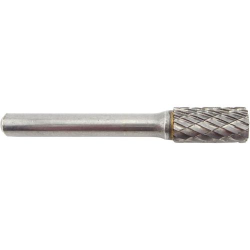 Cylinder Shape Carbide Shipyard Bur, SA-3, 3/8" Dia., 1/4" Shank, 3/4" Depth of Cut Seaboard Timber Mart