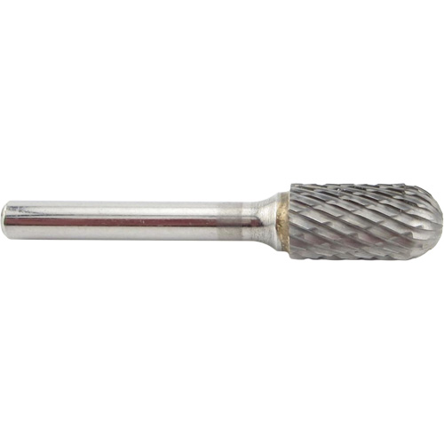 Cylinder Shape Radius End Carbide Shipyard Bur, SC-5, 1/2" Dia., 1" Depth of Cut Seaboard Timber Mart