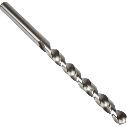 High Helix Taper Length Drill Bit, 13/64", High Speed Steel, 3-5/8" Flute, 118° Point Seaboard Timber Mart