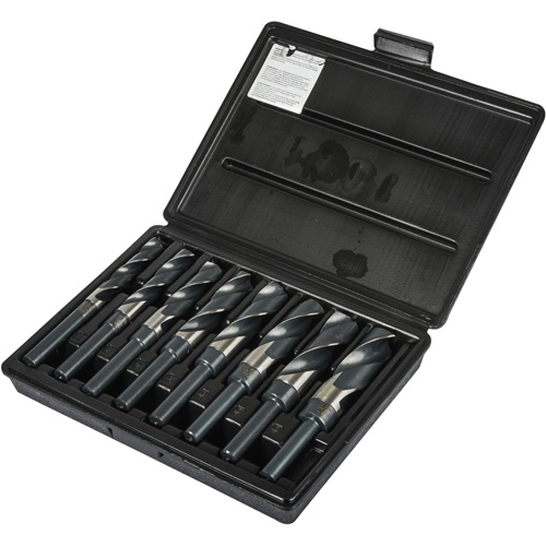 Reduced Shank Drill Bit Set, 8 Pieces, High Speed Steel Seaboard Timber Mart