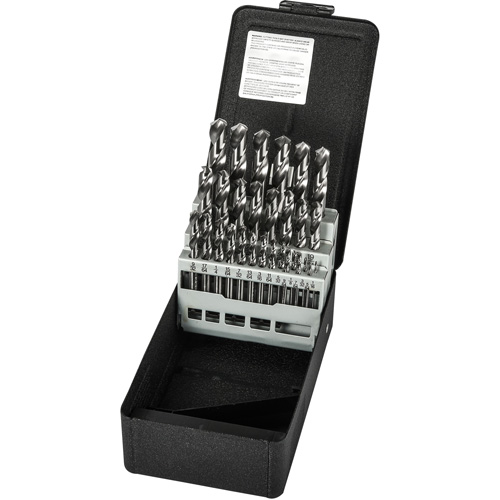 Stub Length Drill Bit Set, 29 Pieces, High Speed Steel Seaboard Timber Mart