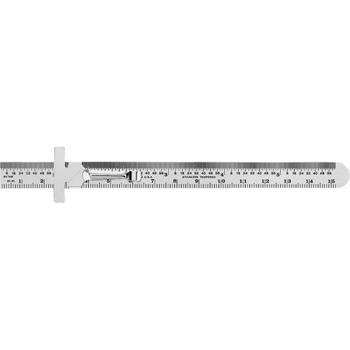 R&egrave;gle flexible de pr&eacute;cision &eacute;conomique, 6" lo, Acier Seaboard Timber Mart