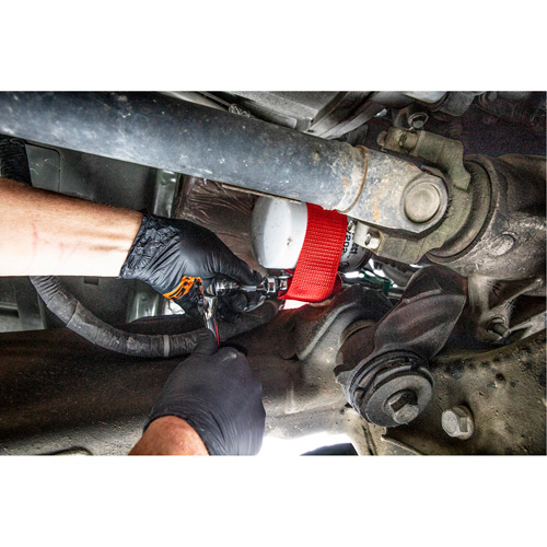 3/8" & 1/2" Drive Heavy-Duty Oil Filter Strap Wrench Seaboard Timber Mart