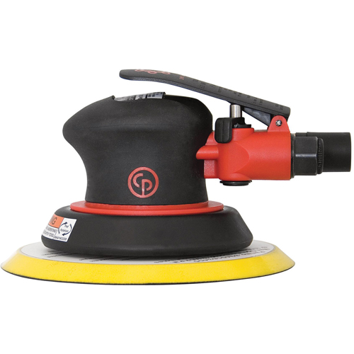 Non-Vacuum Orbital Sanders, 5" Dia., 1/4" NPT Inlet, 12000 RPM Seaboard Timber Mart