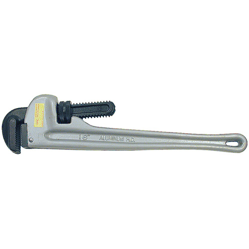 Pipe Wrench, 2-1/2" Jaw Capacity, 18" Long, Non-Ergonomic Handle Seaboard Timber Mart