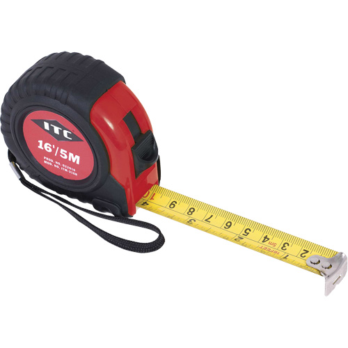 ITM-316R Metric Tape Measure, 3/4" x 16' Seaboard Timber Mart