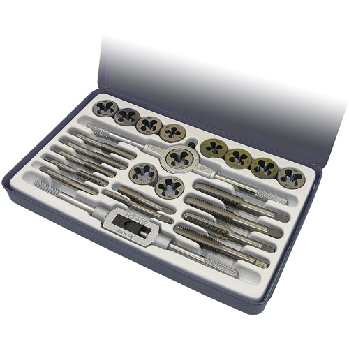 SAE Alloy Tap and Die Set, 24 Pieces Seaboard Timber Mart