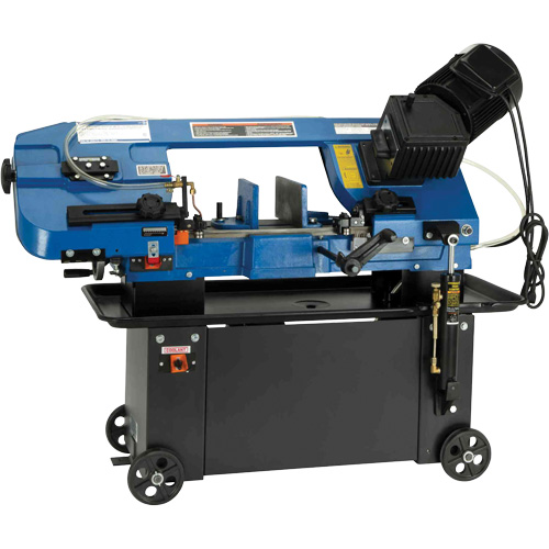 JHVG-712 Metal Bandsaw, Horizontal, 7" Round and 7" x 12" Rectangular Cutting Capacity Seaboard Timber Mart