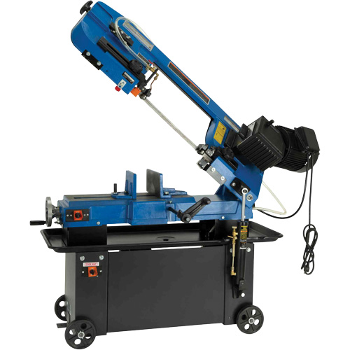 JHVG-712 Metal Bandsaw, Horizontal, 7" Round and 7" x 12" Rectangular Cutting Capacity Seaboard Timber Mart