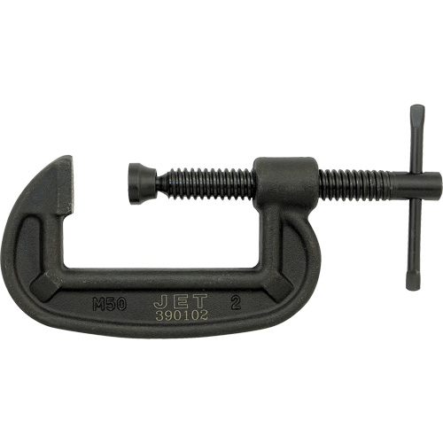 Serre-joint en C robuste, Capacit&eacute; de 2" (50,8 mm), Profondeur de gorge de 1" (25,4 mm) Seaboard Timber Mart