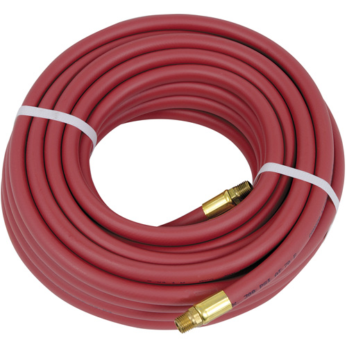 Heavy-Duty Air Hose, Air, PVC, 3/8" dia. x 50', 300 psi, 1/4 NPT Seaboard Timber Mart