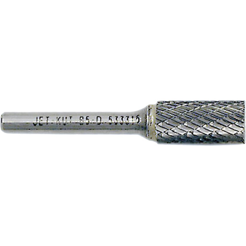 End-Cut Cylindrical Burr, 5/8" Dia., 1/4" Shank, 1" Depth of Cut Seaboard Timber Mart