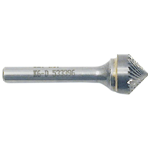 Fraise conique pointue, 1/2" dia., 1/4" Tige, 1/4" Prof. de la coupe Seaboard Timber Mart