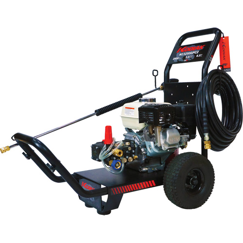 Medium-Duty Professional Pressure Washers, Gasoline, 2500 PSI, 3 GPM Seaboard Timber Mart