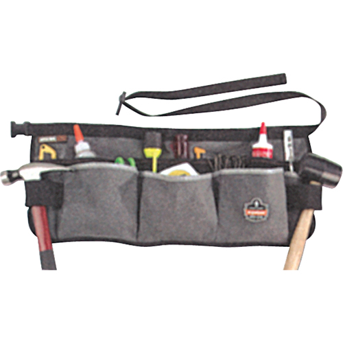 13-Pocket Waist Aprons, Canvas, Grey Seaboard Timber Mart