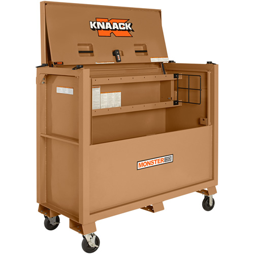 Monster Box Piano Box, 66" W x 30" D x 54-1/2" H, Beige Seaboard Timber Mart