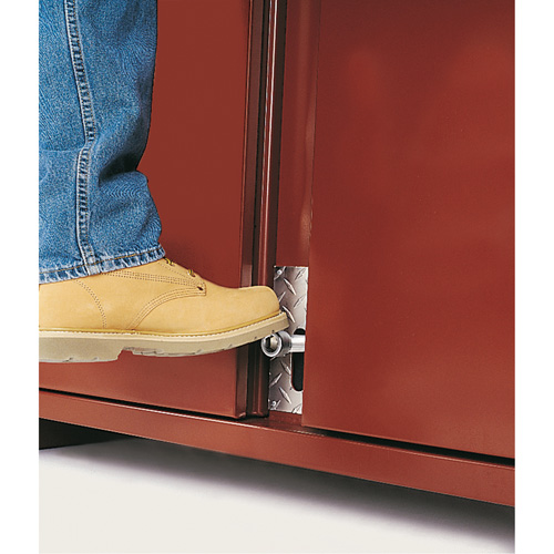 Jobsite Shelf Cabinet, Steel, 47.5 Cubic Feet, Red Seaboard Timber Mart