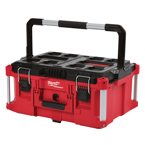 Grande boîte &agrave; outils Packout, 22" x 16" x 11", Noir/Rouge Seaboard Timber Mart