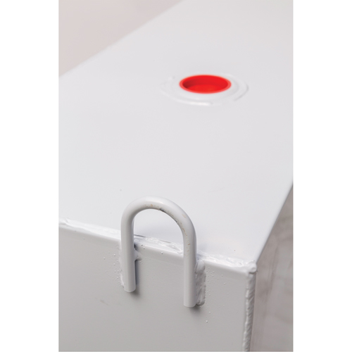 R&eacute;servoir de transfert pour carburant en acier, Acier, Capacit&eacute; 36 gal., Blanc Seaboard Timber Mart
