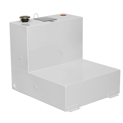 R&eacute;servoir de transfert pour carburant en acier, Acier, Capacit&eacute; 48 gal., Blanc Seaboard Timber Mart