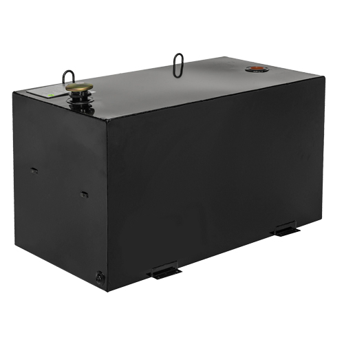 R&eacute;servoir de transfert pour carburant en acier, Acier, Capacit&eacute; 100 gal., Noir Seaboard Timber Mart