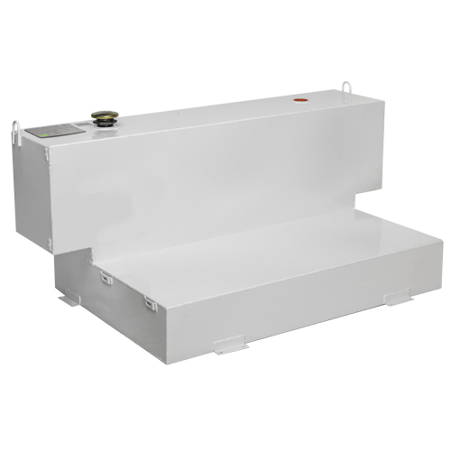 R&eacute;servoir de transfert pour carburant en acier, Acier, Capacit&eacute; 100 gal., Blanc Seaboard Timber Mart