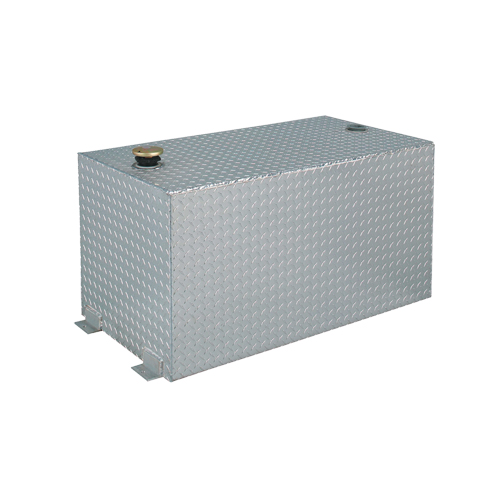 R&eacute;servoir de transfert pour carburant en aluminium, Aluminium, Capacit&eacute; 100 gal., Argent Seaboard Timber Mart