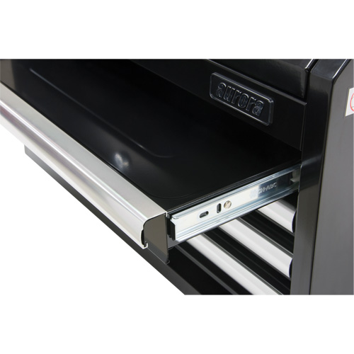 Coffre &agrave; outils industriel, 26" la, 4 tiroirs, Noir Seaboard Timber Mart