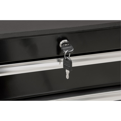 Chariot &agrave; outils &agrave; usage intensif, 7 tiroirs, 28" la x 22" p x 42-3/8" h, Noir Seaboard Timber Mart