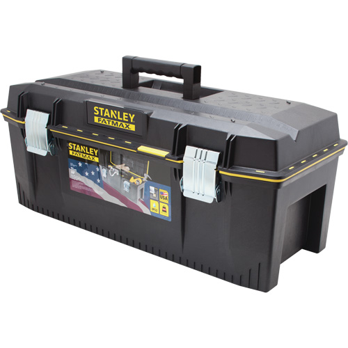 FatMax&reg; Structural Foam Tool Box, 28" W x 12-1/2" D x 11" H, Black/Yellow Seaboard Timber Mart