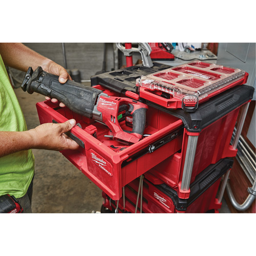 Boîte &agrave; outils avec 2 tiroirs Packout, 16-1/3" x 14-1/3" x 22-1/5", Rouge Seaboard Timber Mart