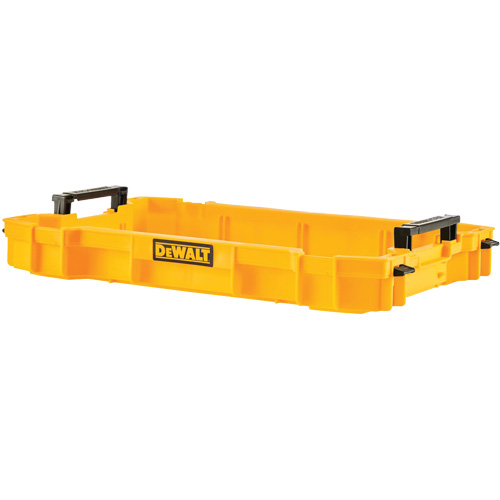 Plateau d'outils peu profond ToughSystem, 18-2/5" x 12" x 2-1/3", Jaune Seaboard Timber Mart
