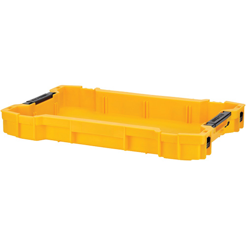 Plateau d'outils peu profond ToughSystem, 18-2/5" x 12" x 2-1/3", Jaune Seaboard Timber Mart