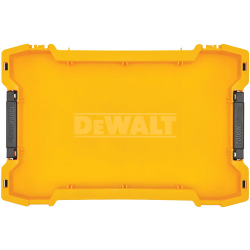 Plateau d'outils peu profond ToughSystem, 18-2/5" x 12" x 2-1/3", Jaune Seaboard Timber Mart