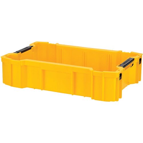 Plateau d'outils profond ToughSystem, 18-2/5" x 12" x 4-1/2", Jaune Seaboard Timber Mart